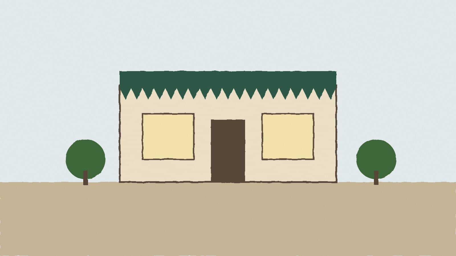 Restaurant storefront opening - illustration, Jake Team LLC