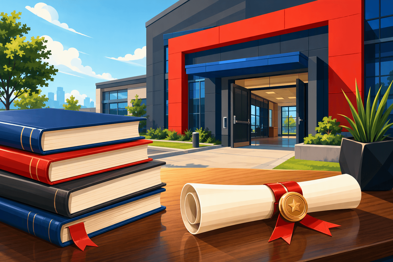 Workforce education grant — illustration, Jake Team LLC