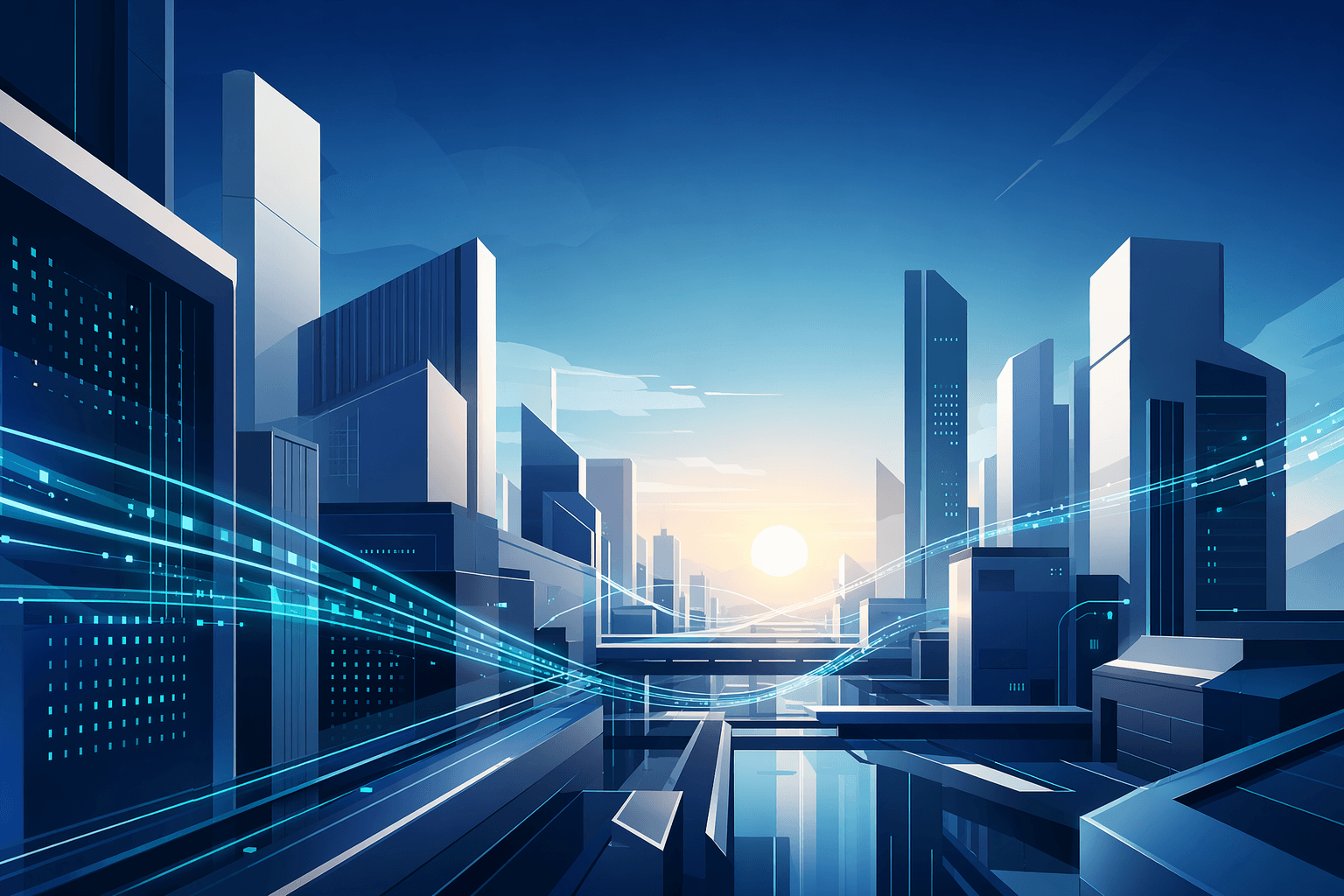 AI in finance - illustration, Jake Team LLC