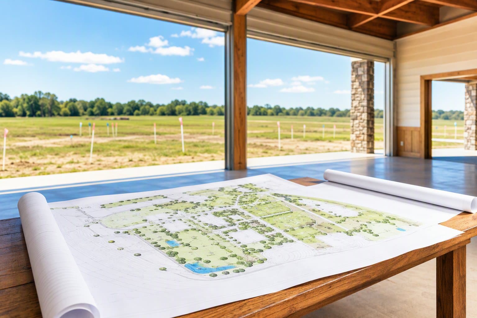 plano development plans - illustration, Jake Team LLC