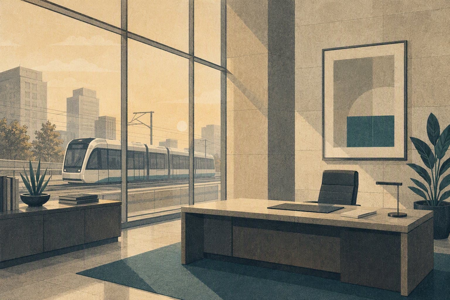 Transit Leadership - illustration, Jake Team LLC