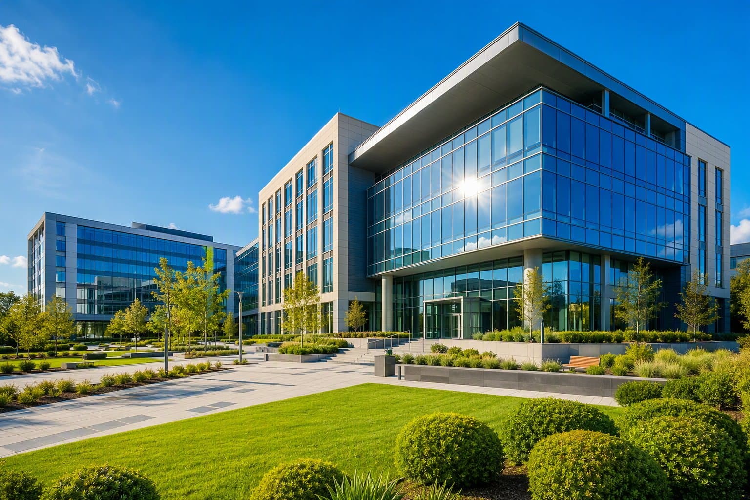 corporate campus financing - illustration, Jake Team LLC