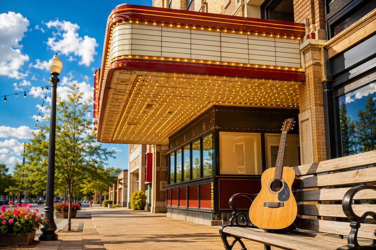 Granada Theater farewell - illustration, Jake Team LLC