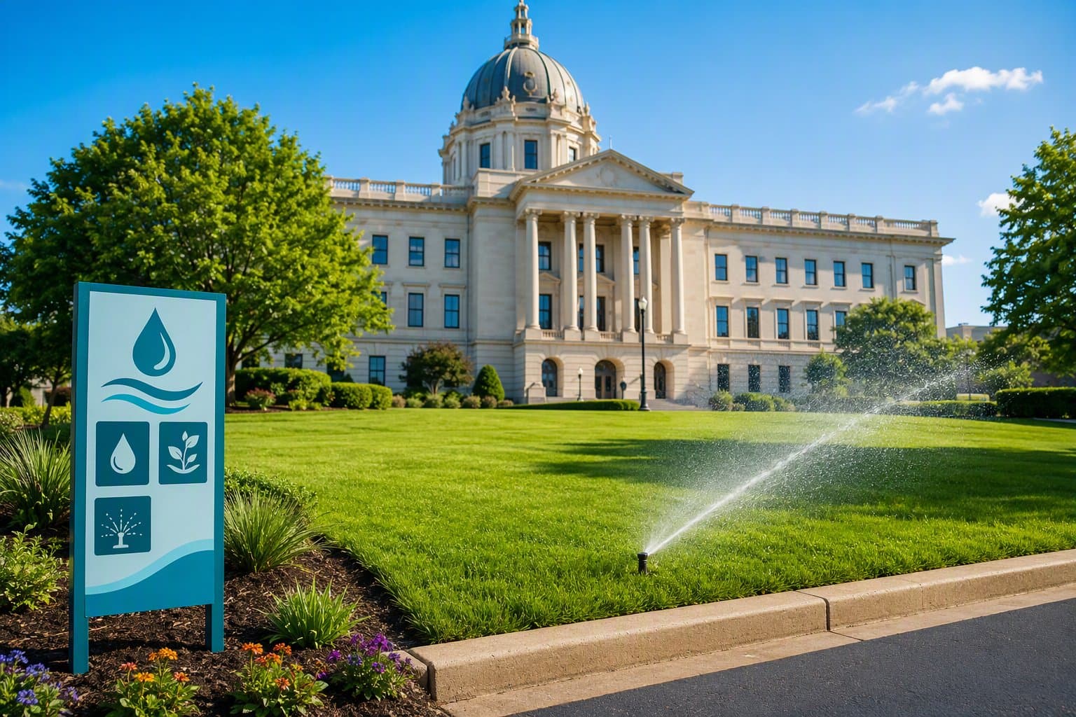 Plano Watering Rules - illustration, Jake Team LLC