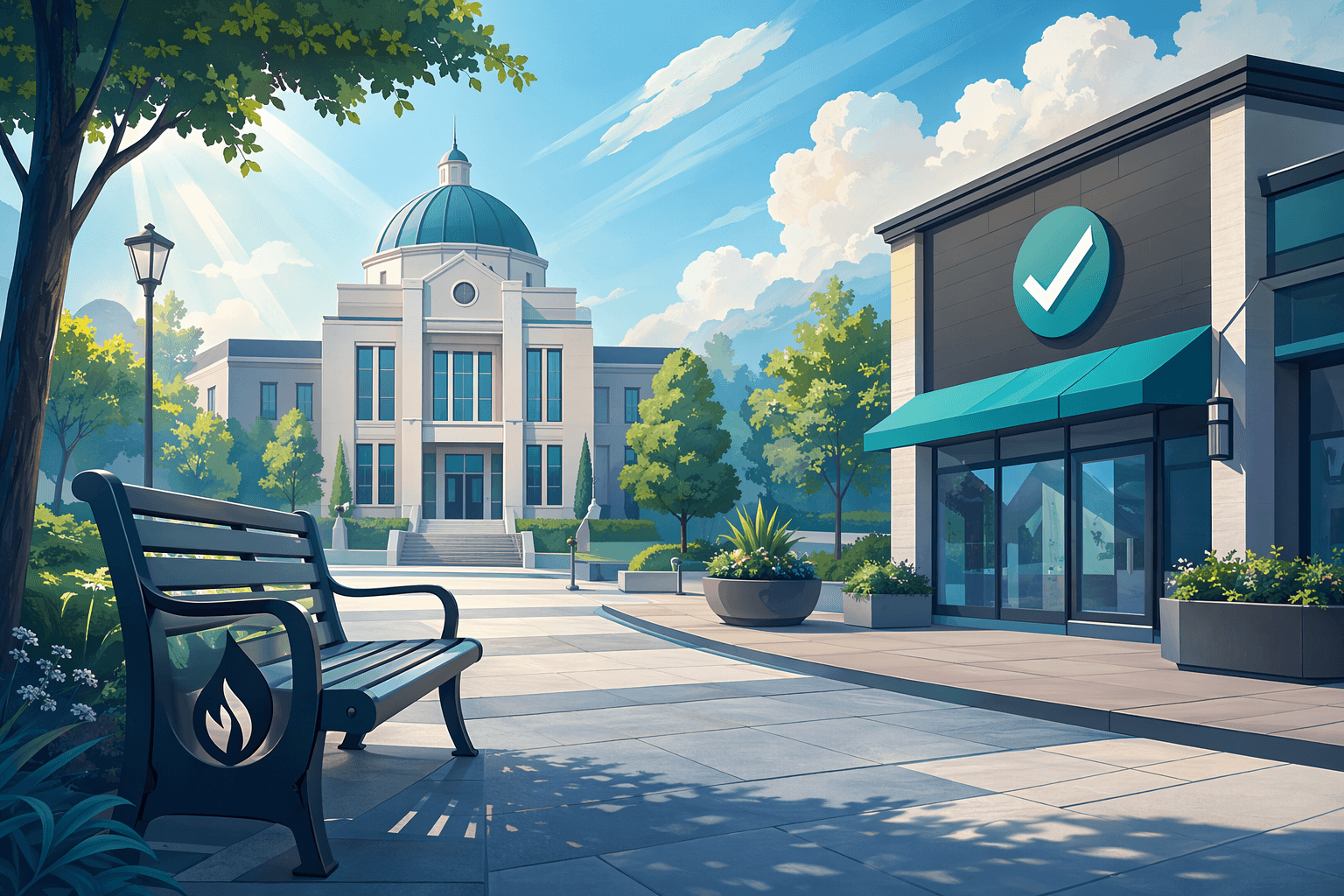 Civic Progress - illustration, Jake Team LLC