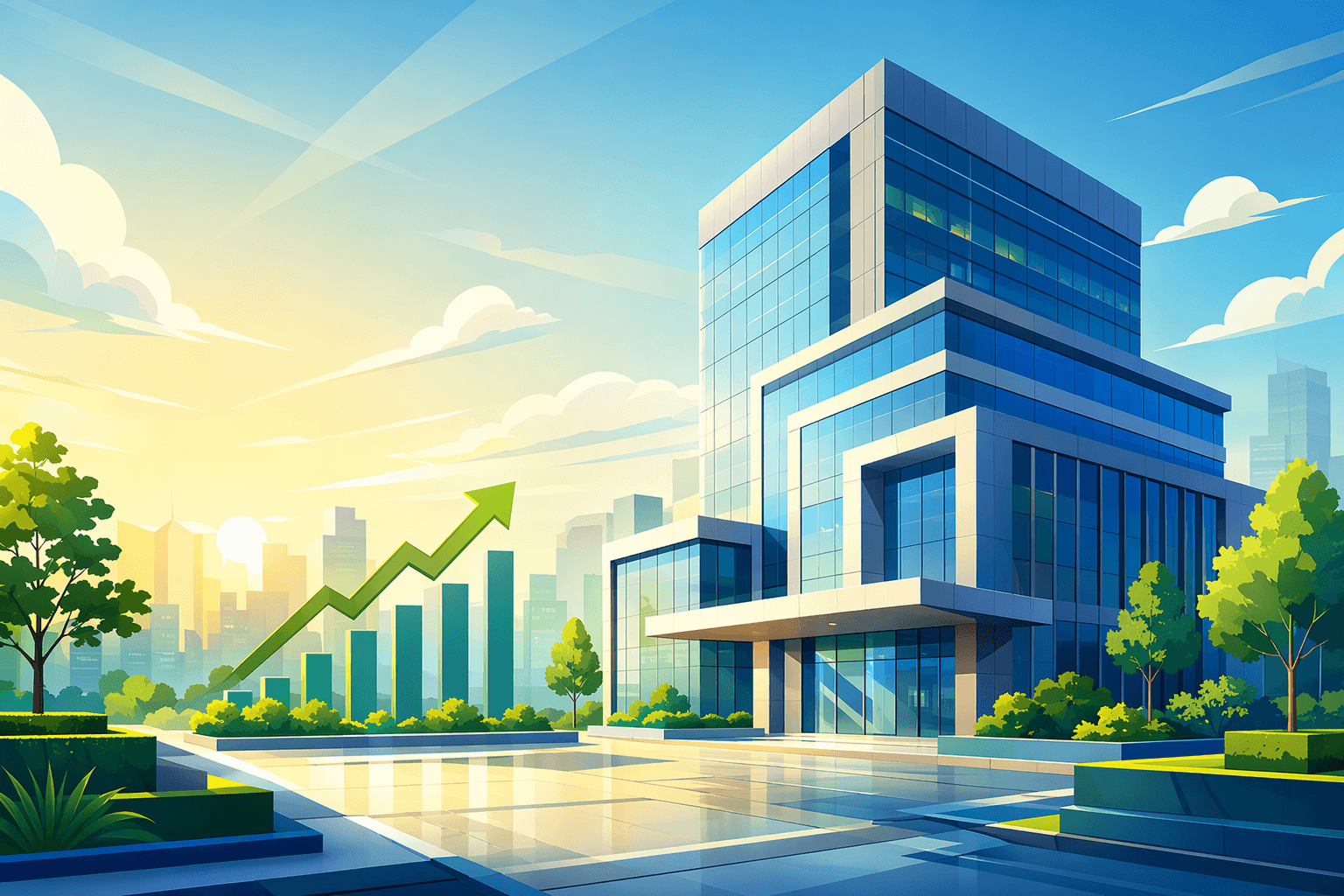 Business Growth - illustration, Jake Team LLC
