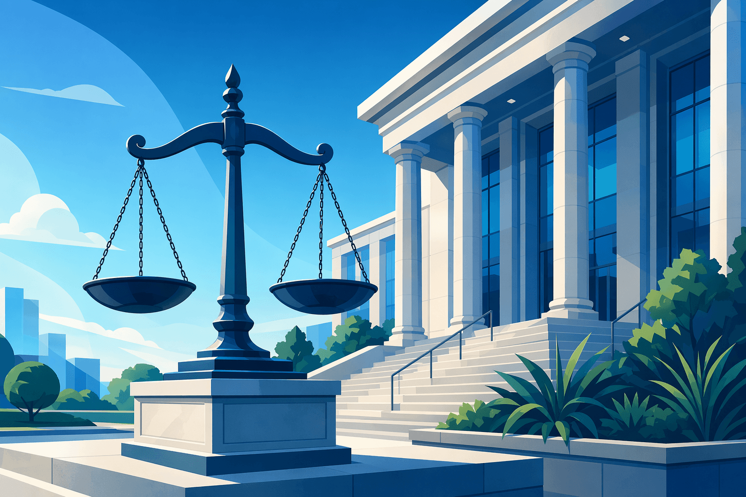 Justice Served - illustration, Jake Team LLC