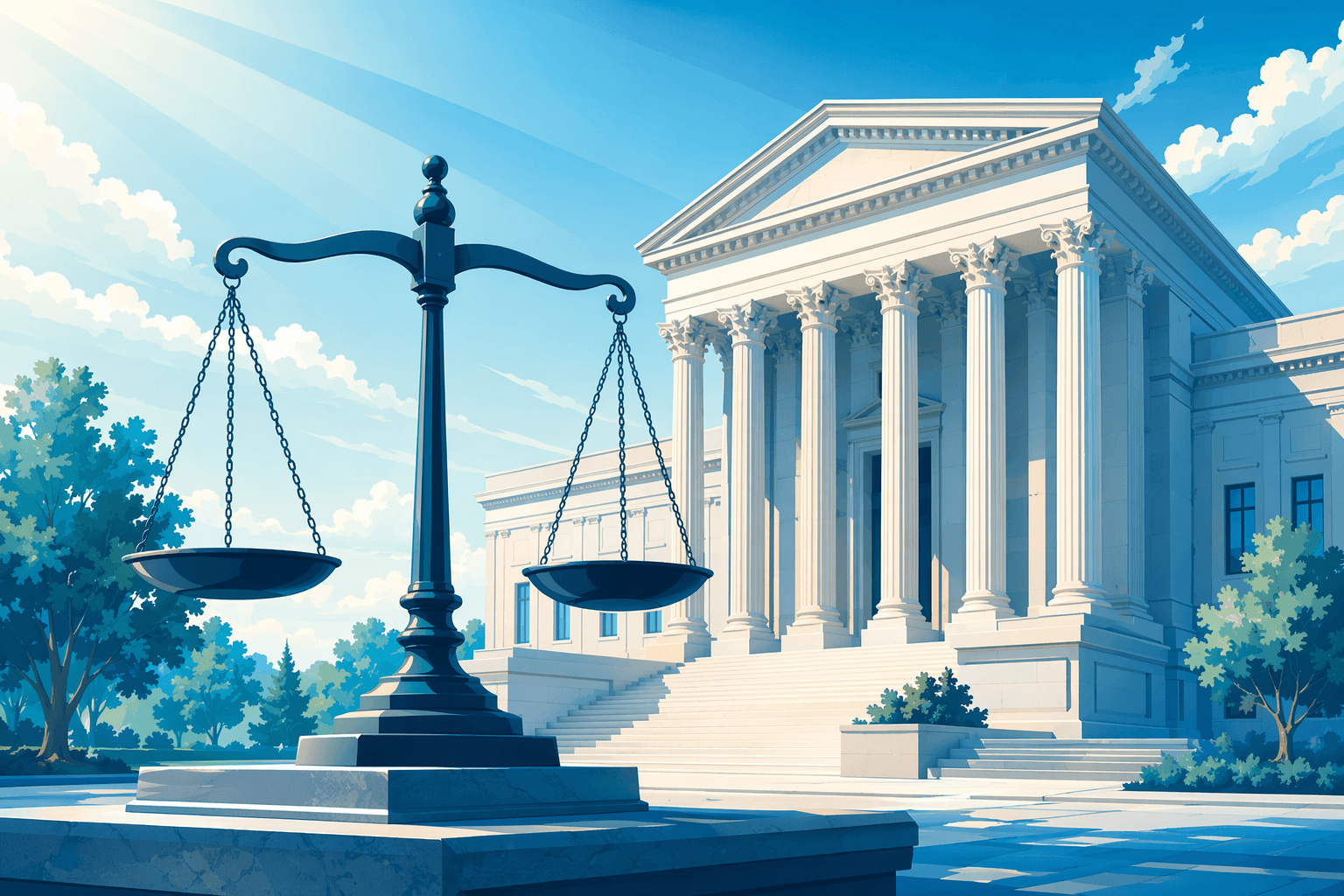Justice system - illustration, Jake Team LLC