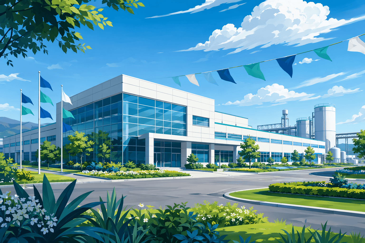 Manufacturing Expansion - illustration, Jake Team LLC