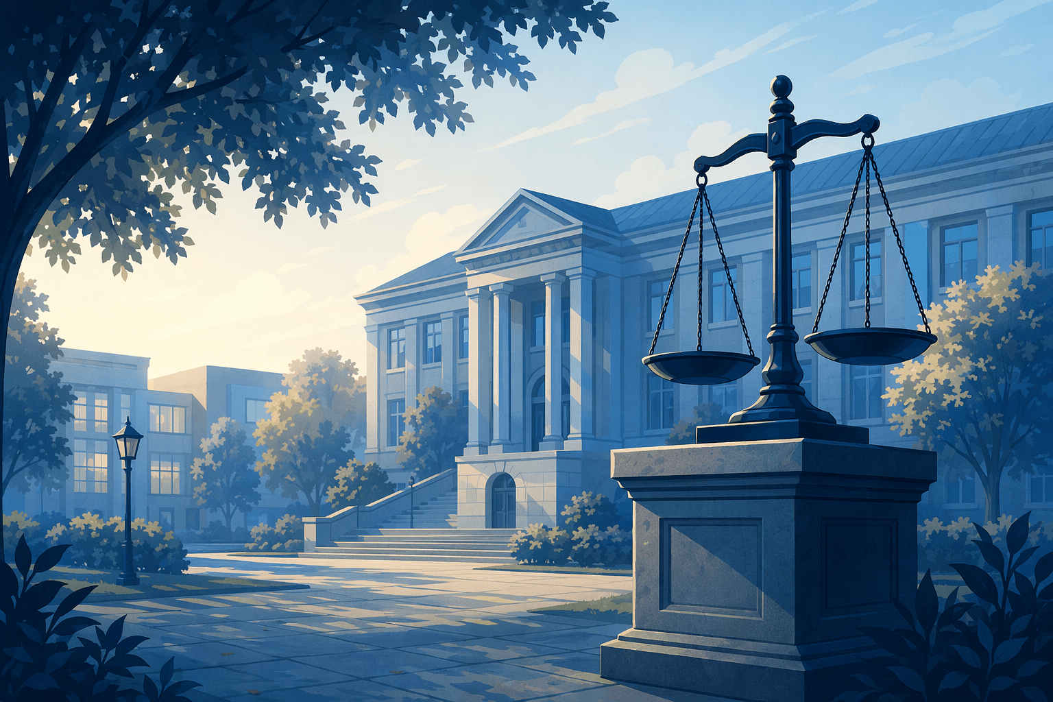 School Justice - illustration, Jake Team LLC