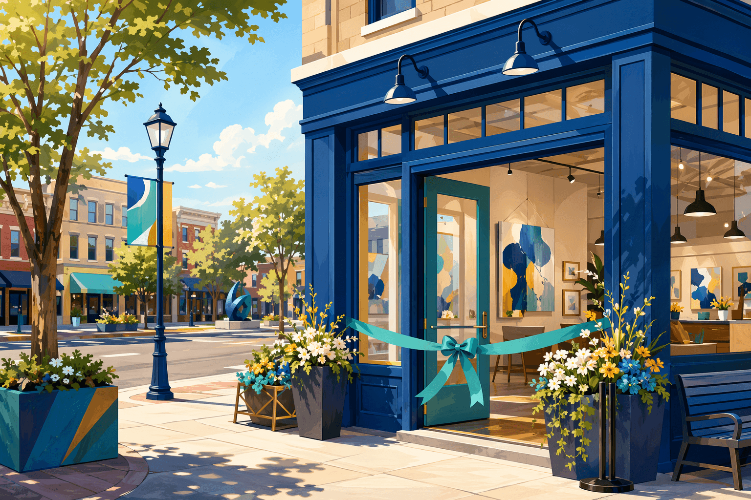 Downtown Arts District Landmark - illustration, Jake Team LLC