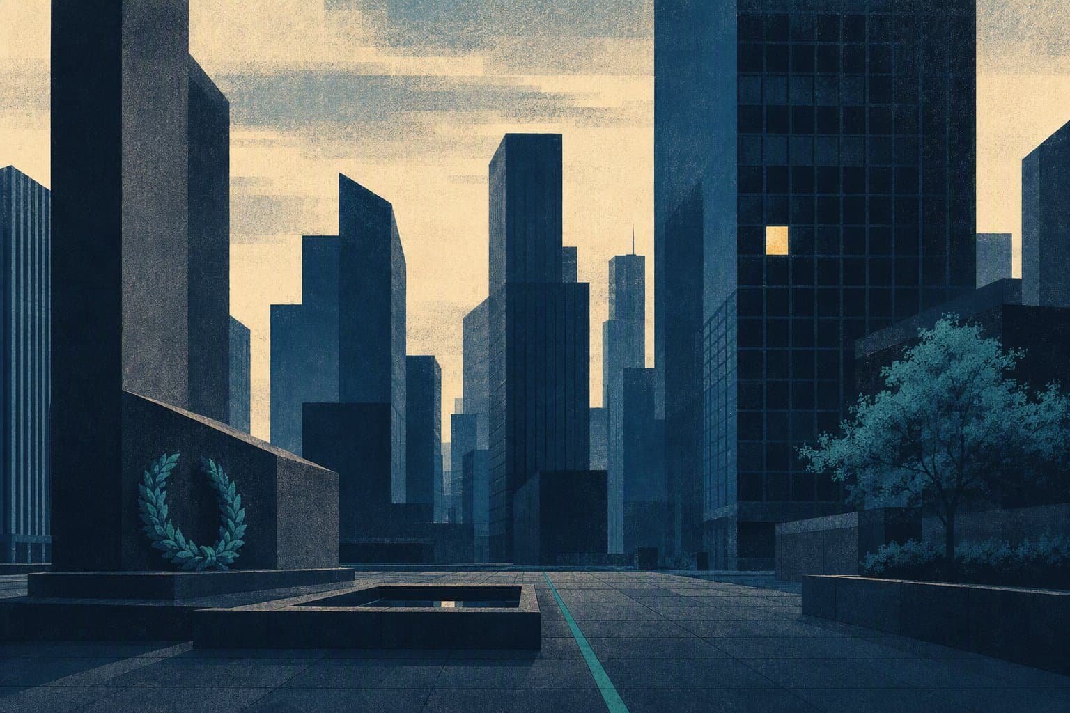 Urban Grief - illustration, Jake Team LLC
