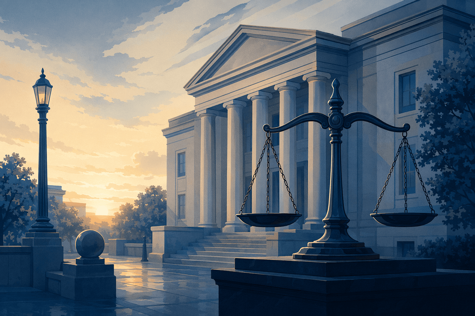 Justice and Safety - illustration, Jake Team LLC