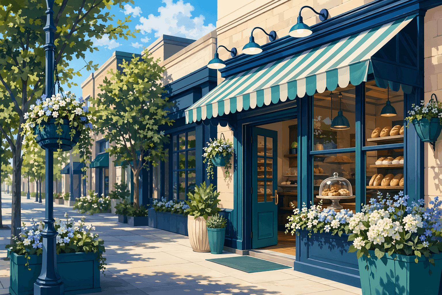 New Bakery Opening - illustration, Jake Team LLC