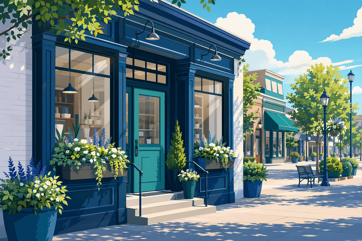 New Business Opening - illustration, Jake Team LLC