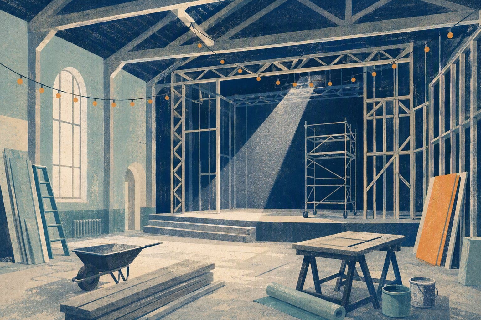 Theater Development - illustration, Jake Team LLC