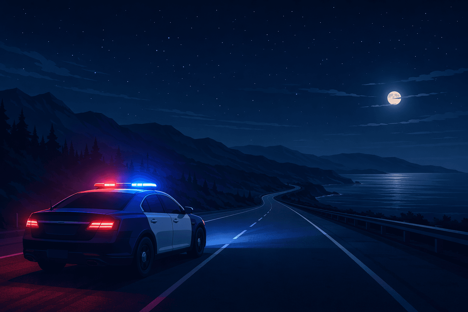 DWI Crackdown - illustration, Jake Team LLC