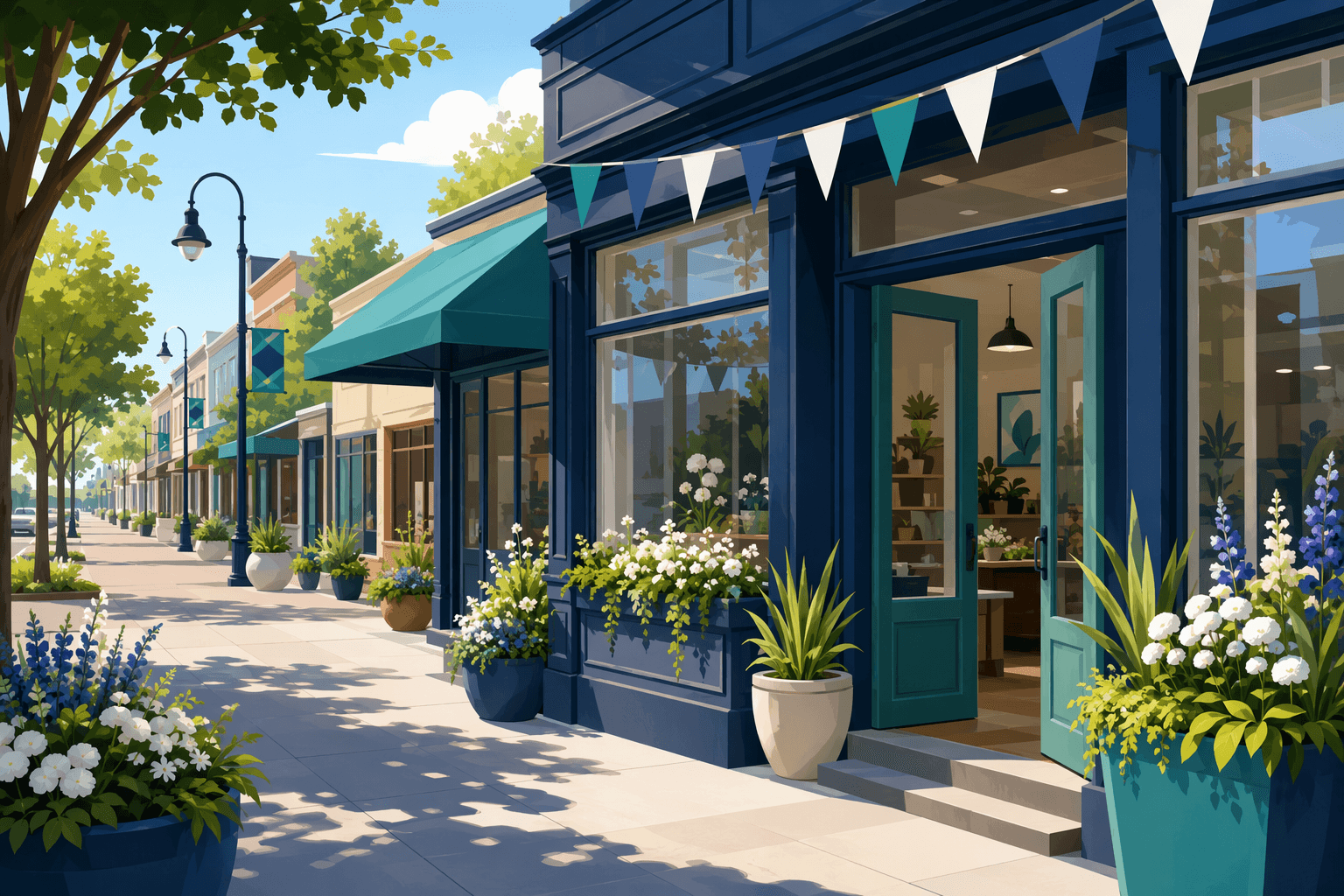 New Business Opening - illustration, Jake Team LLC
