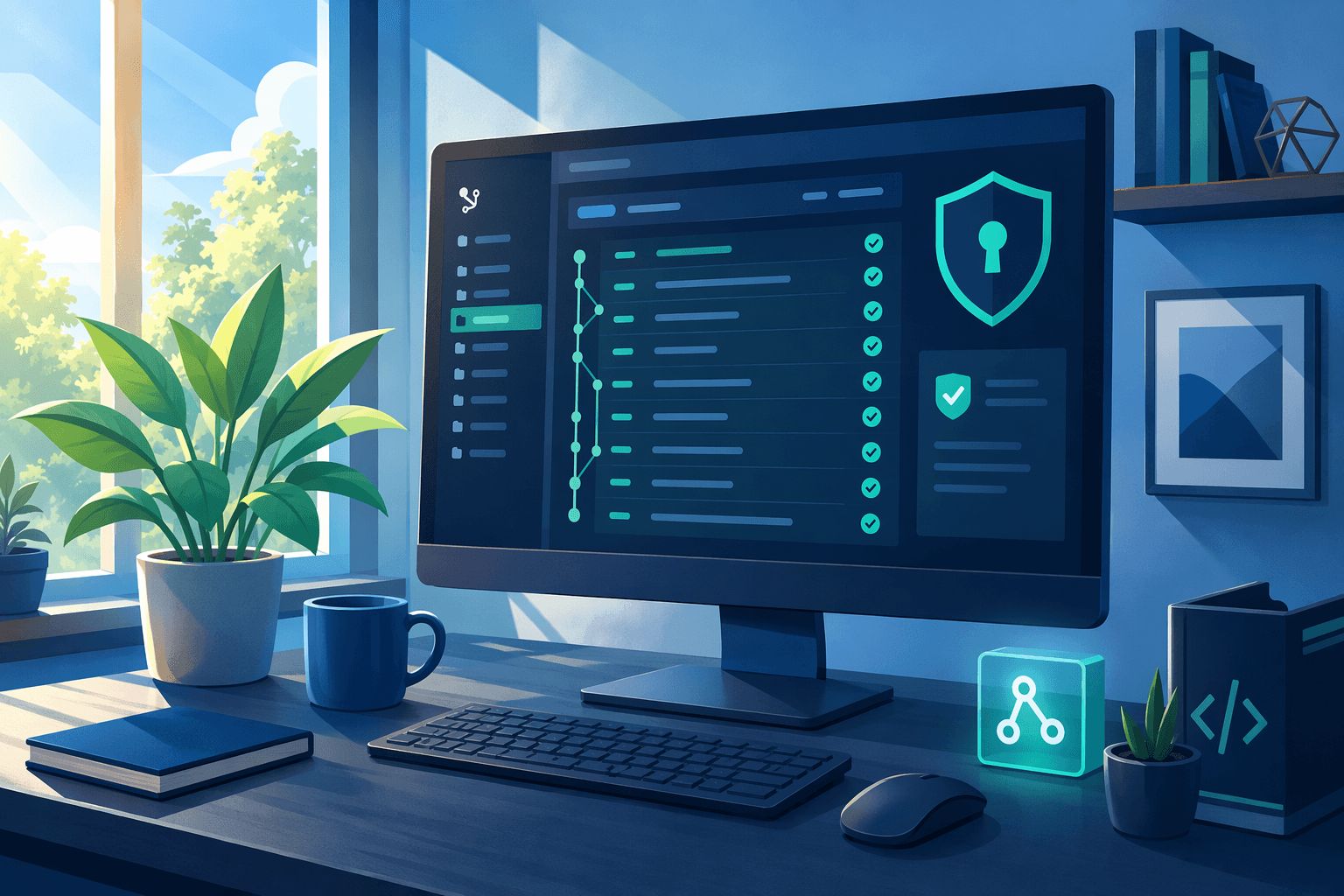 Open Source Security - illustration, Jake Team LLC