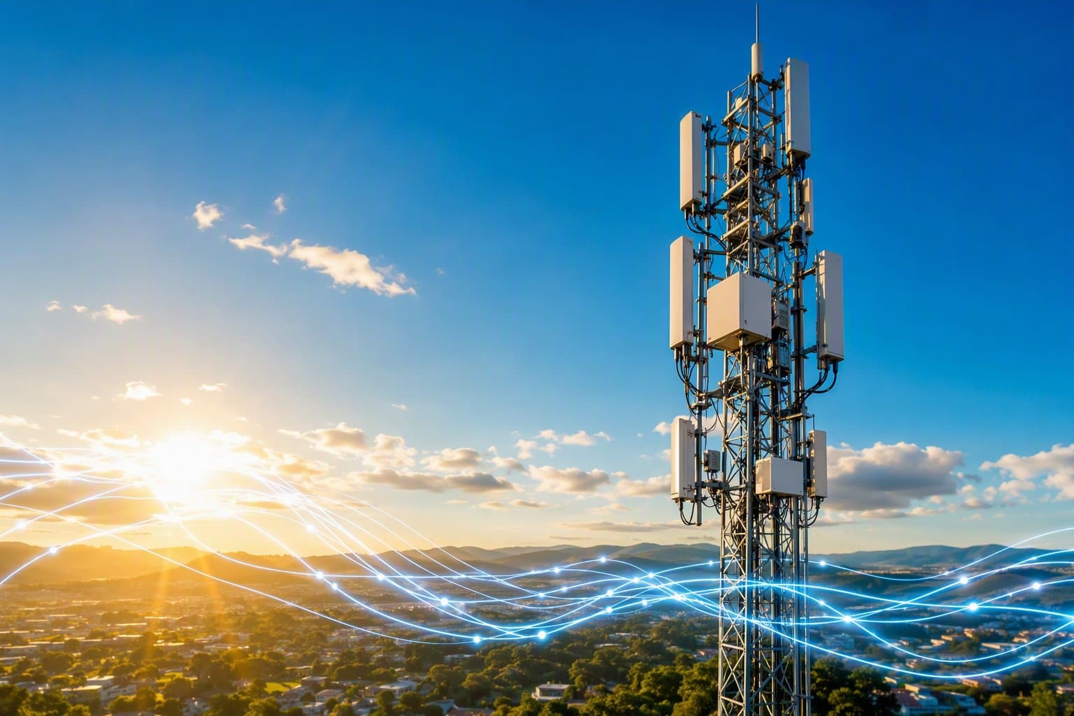 5G Network Infrastructure - illustration, Jake Team LLC