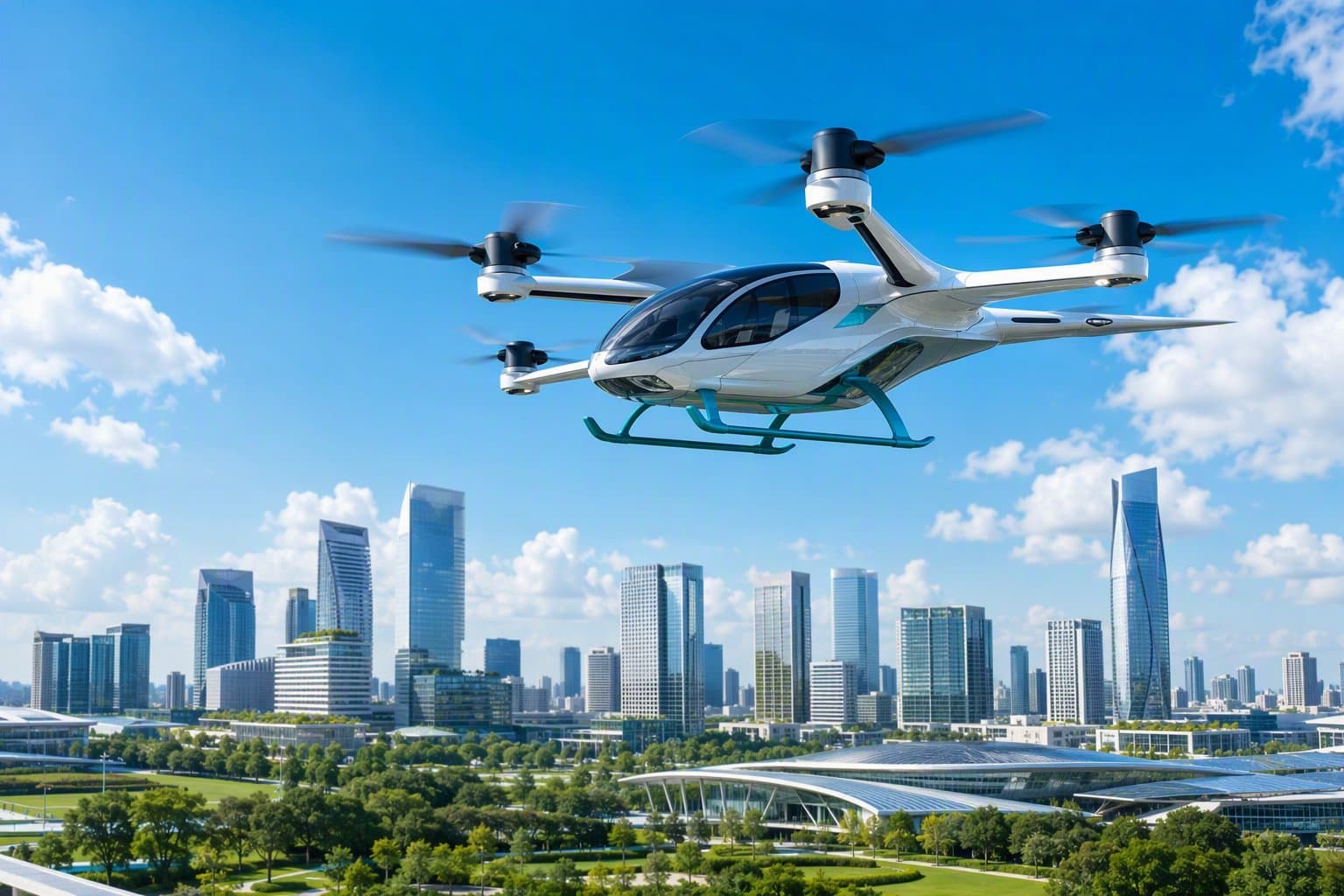 eVTOL Aviation - illustration, Jake Team LLC