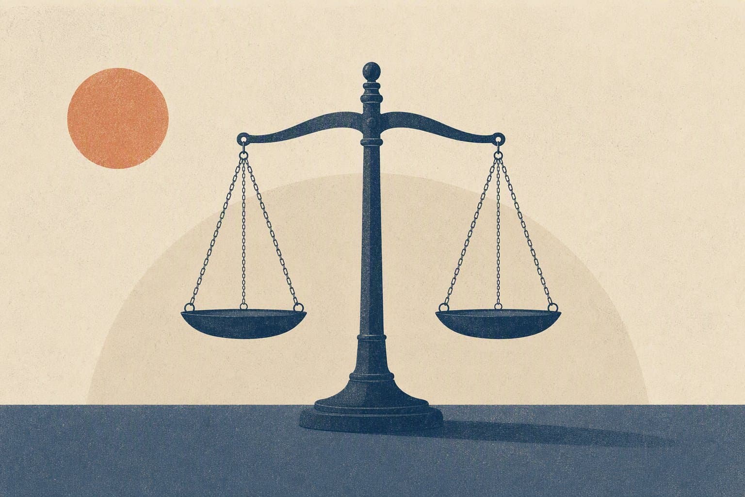 Justice and resolution - illustration, Jake Team LLC