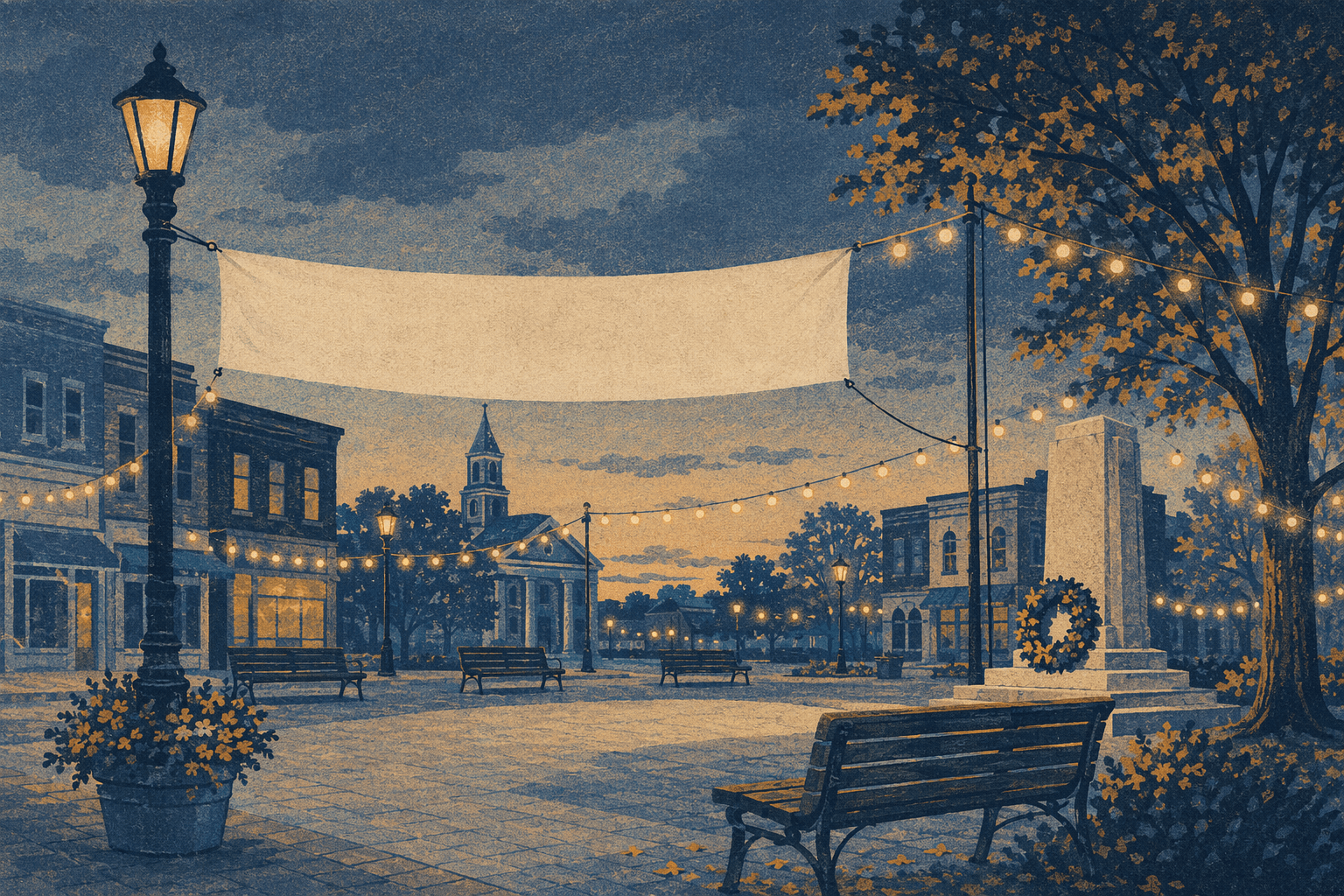 Community Vigil - illustration, Jake Team LLC