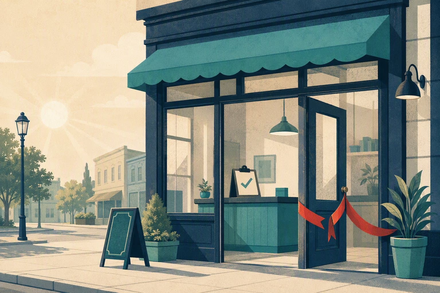 New Business Permit - illustration, Jake Team LLC