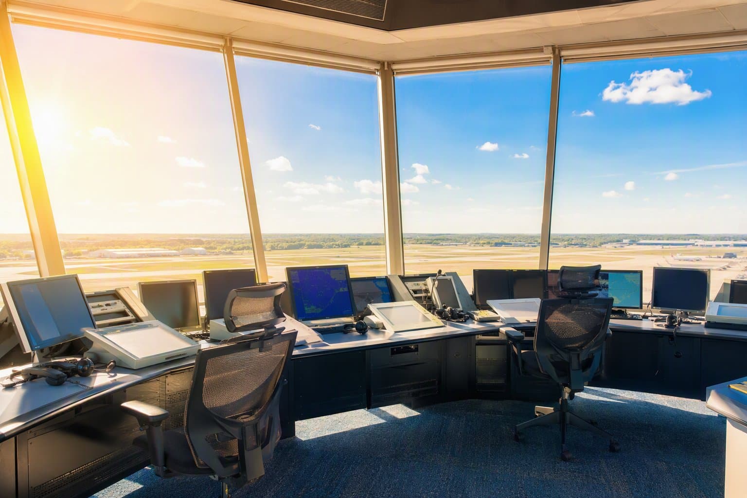 air traffic control - illustration, Jake Team LLC