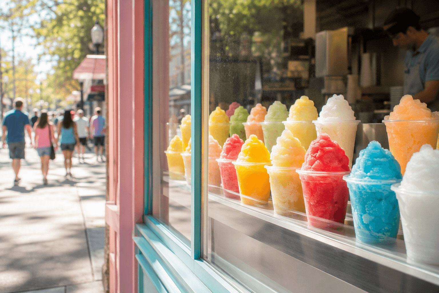 Italian Ice Shop - illustration, Jake Team LLC