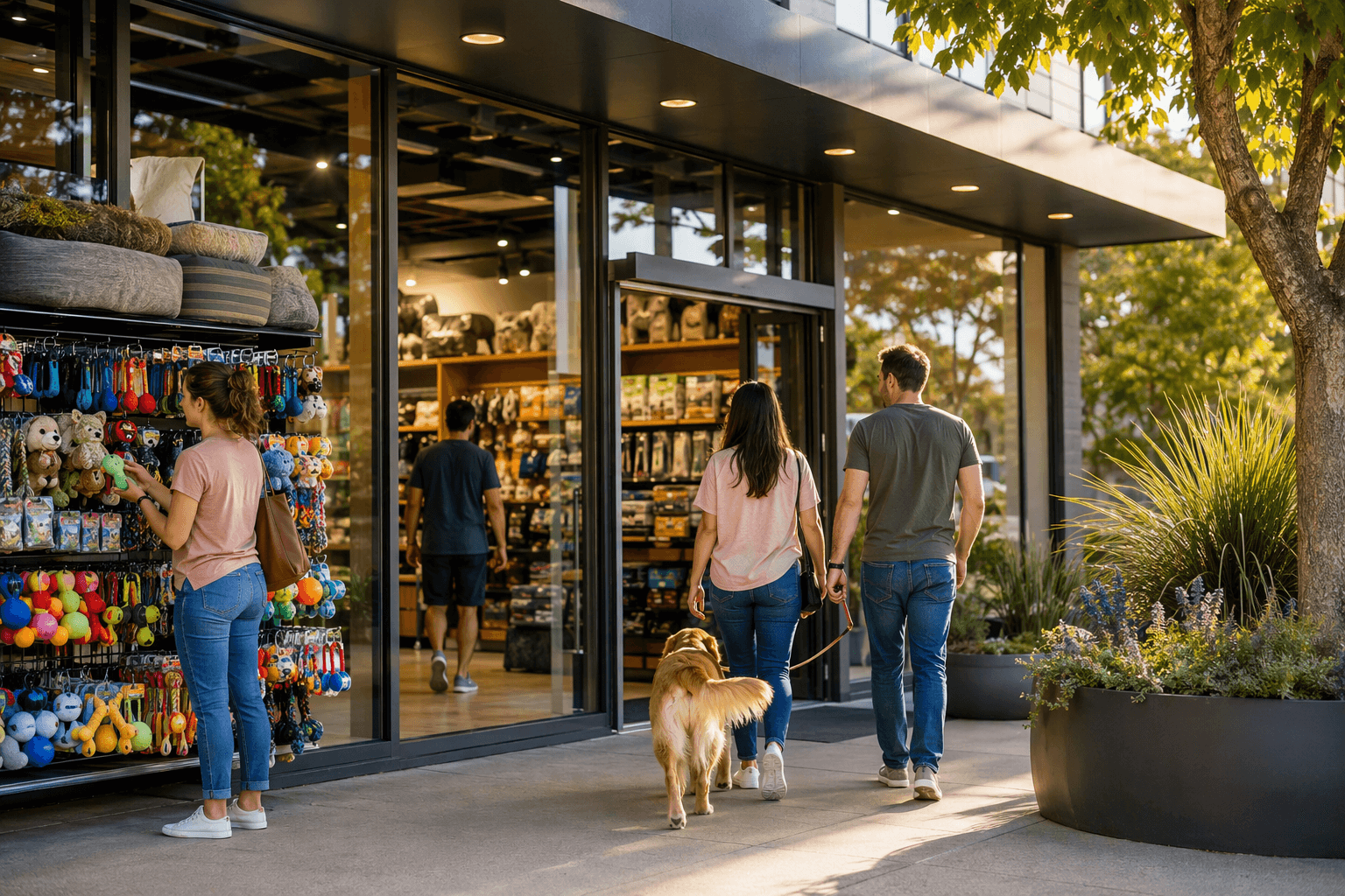 Pet Supply Store Opening - illustration, Jake Team LLC