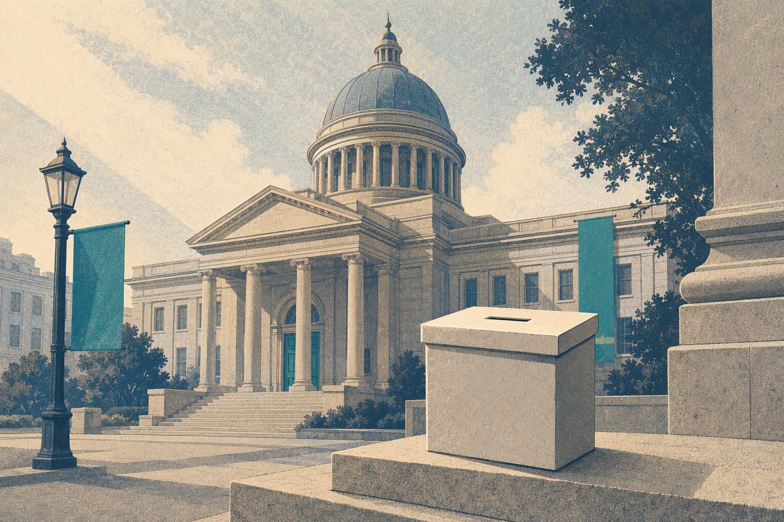 Laredo civic vote - illustration, Jake Team LLC