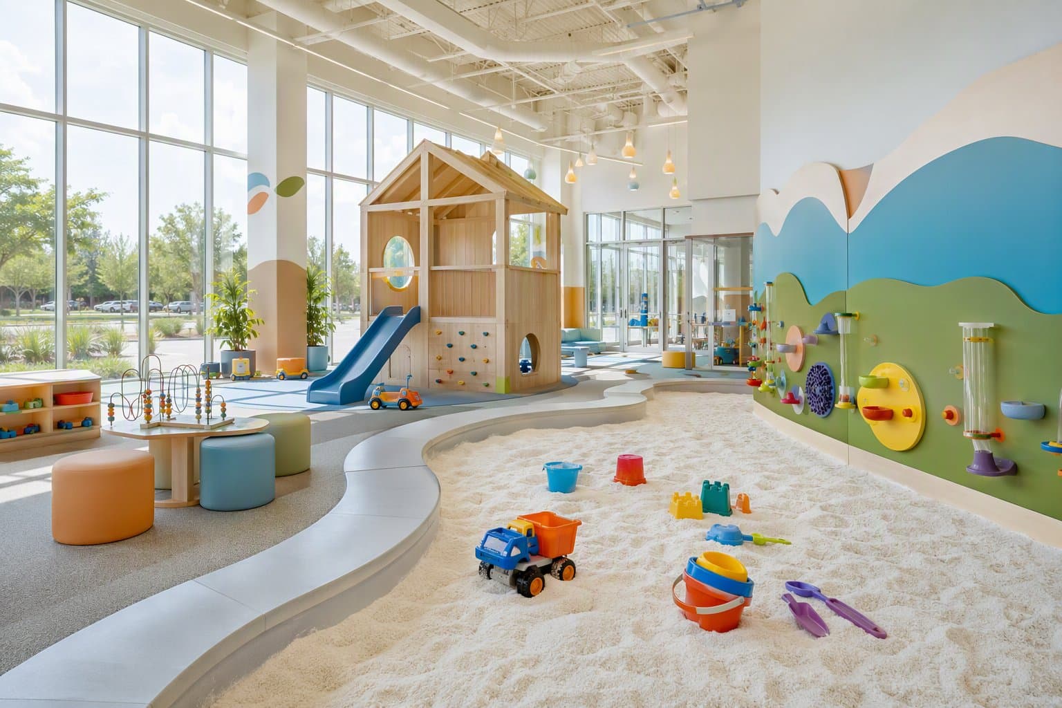 Plano indoor playground - illustration, Jake Team LLC