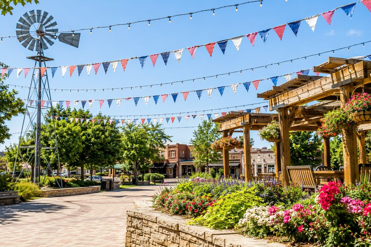 North Texas community festival - illustration, Jake Team LLC