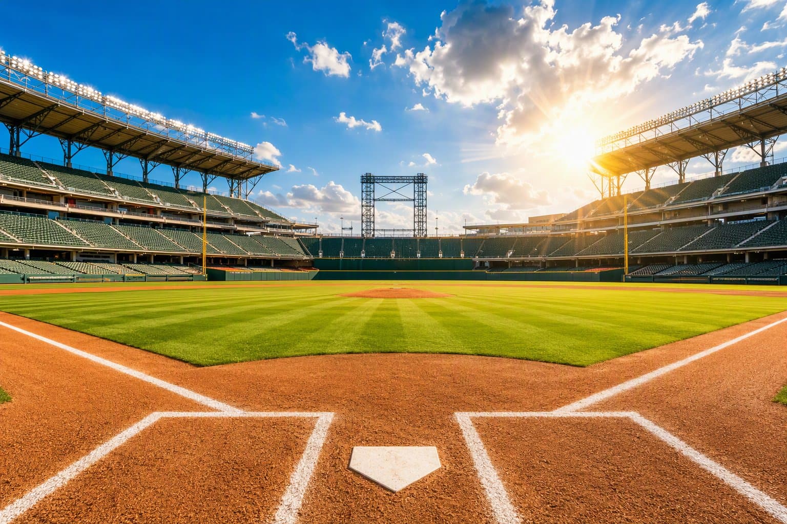 baseball stadium - illustration, Jake Team LLC