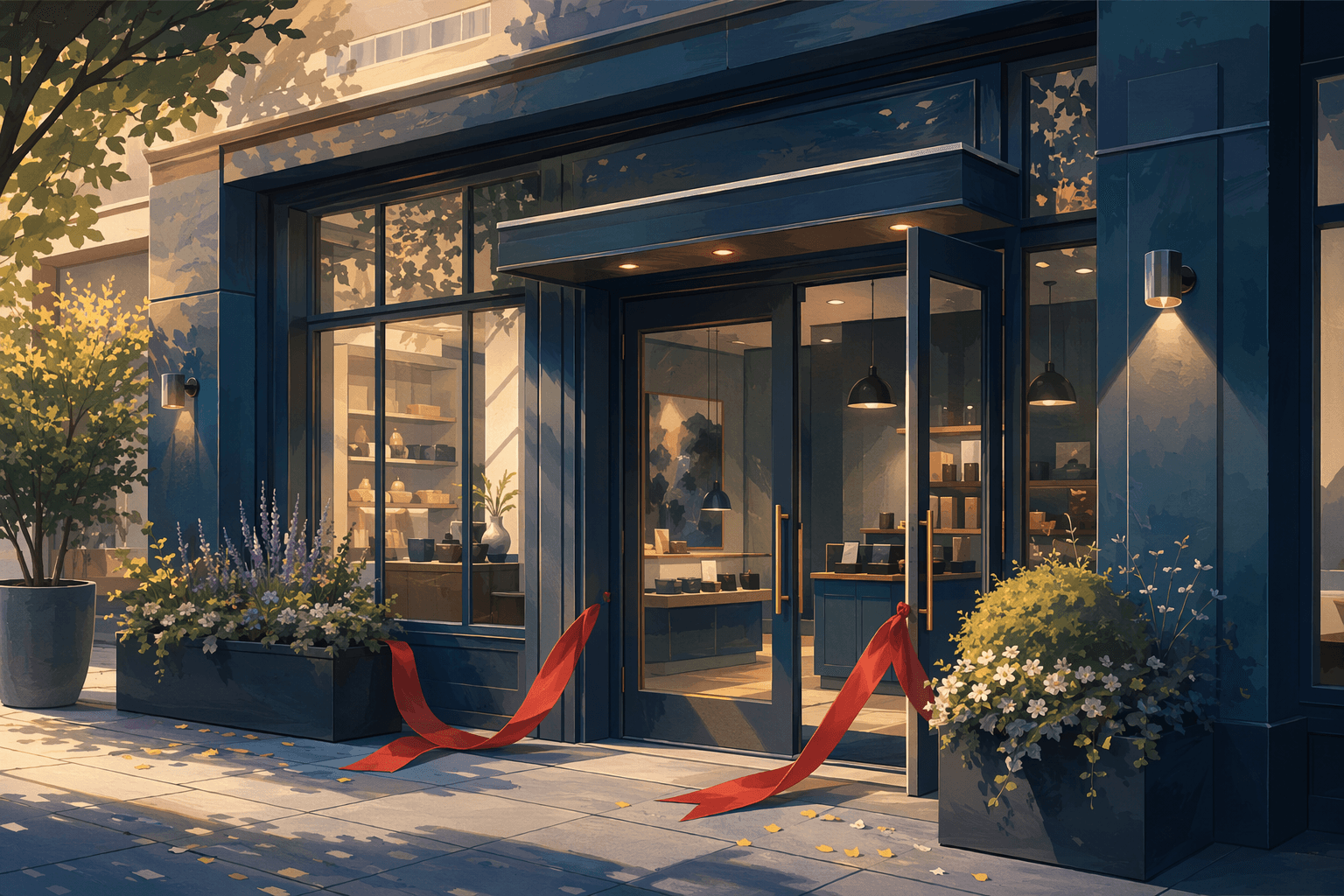 New Business Opening - illustration, Jake Team LLC