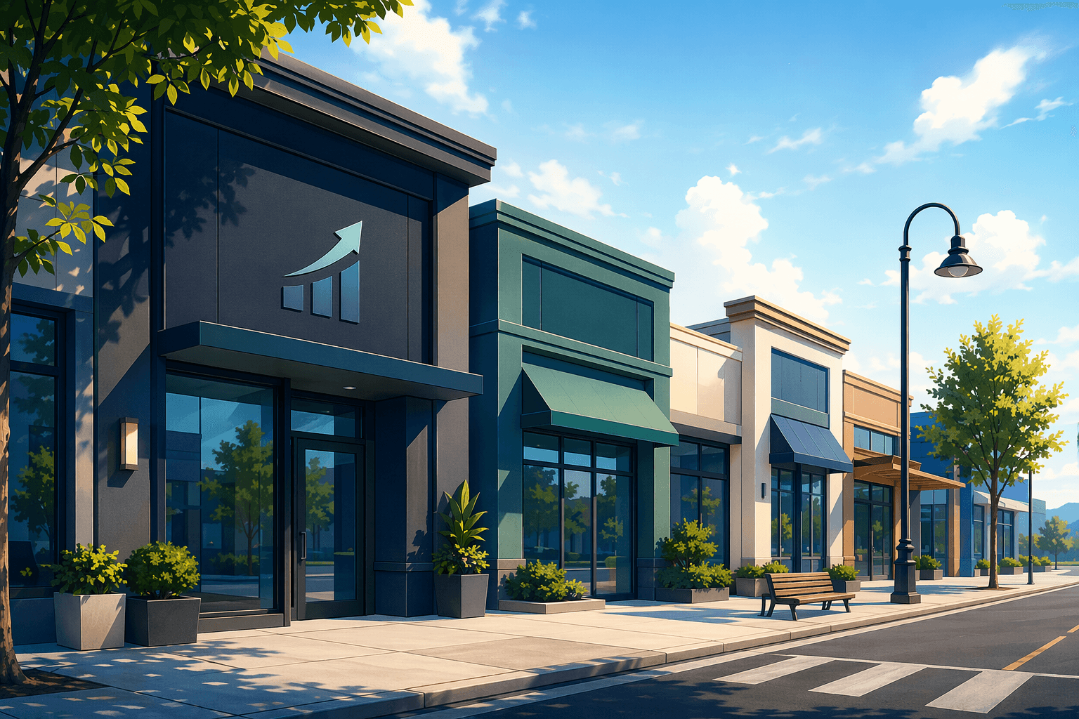 New Bank Branches - illustration, Jake Team LLC