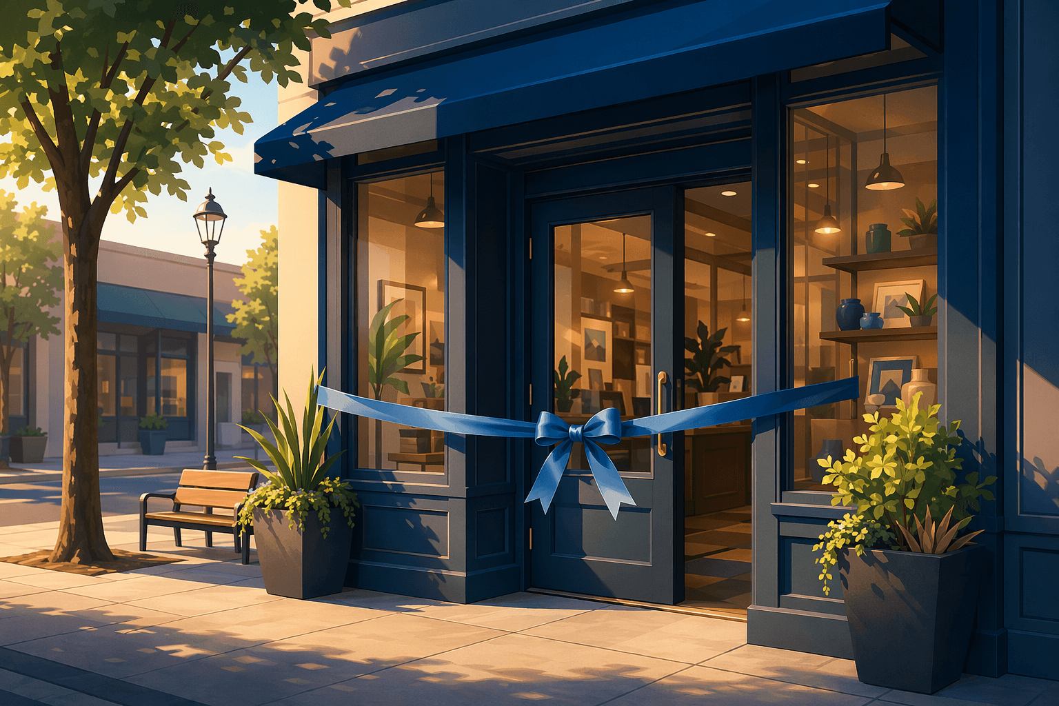 New business opening - illustration, Jake Team LLC