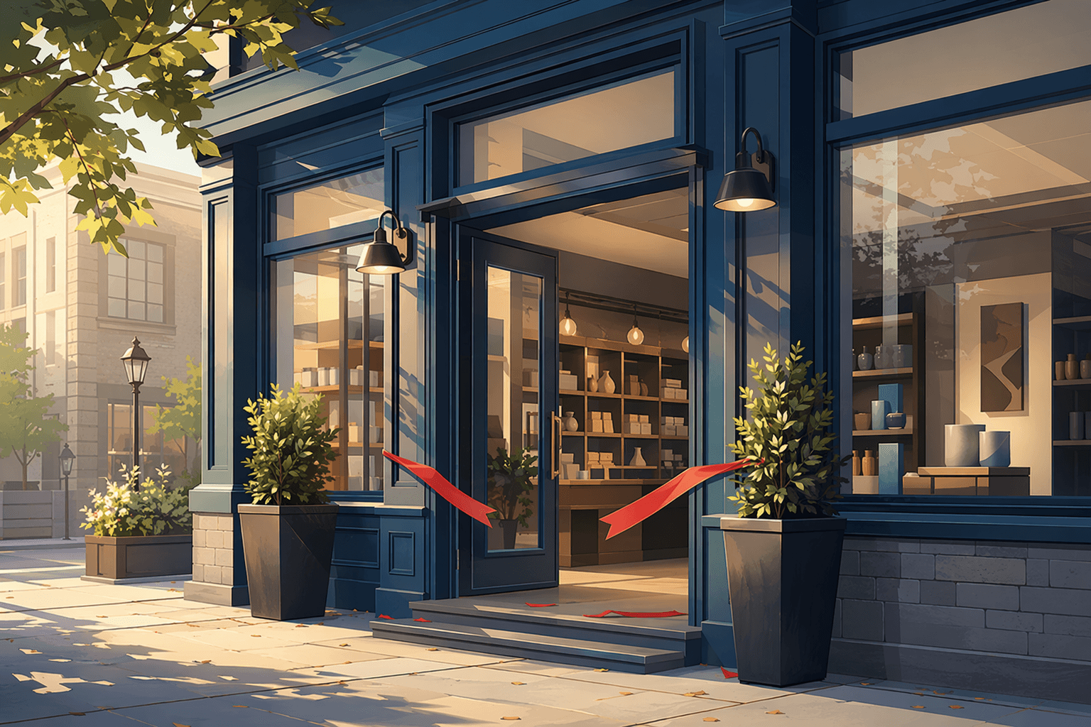 New Business Opening - illustration, Jake Team LLC