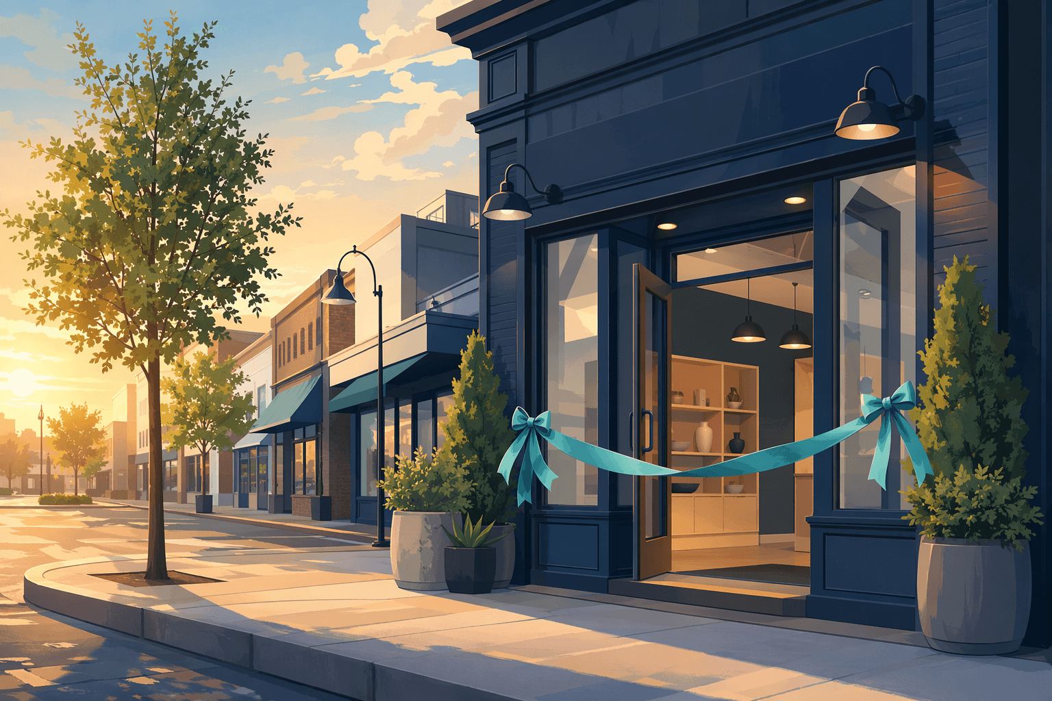 New Business Opening - illustration, Jake Team LLC