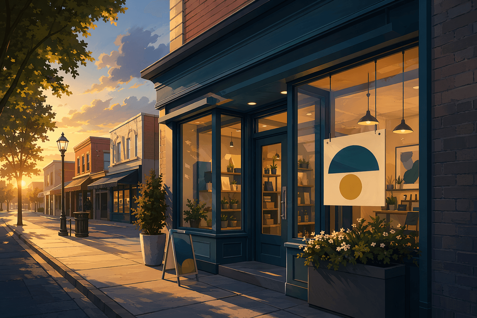 New Business Opening - illustration, Jake Team LLC
