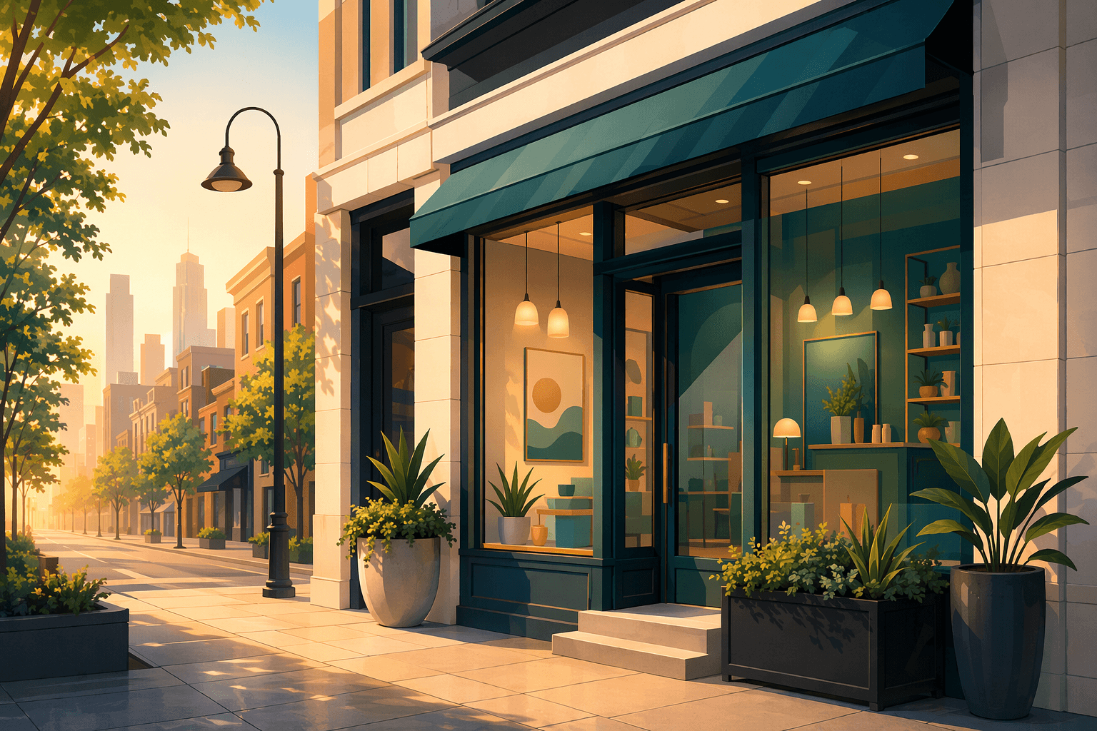 New Business Opening - illustration, Jake Team LLC