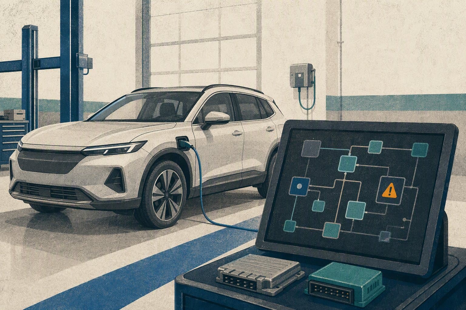 Vehicle Software Recall - illustration, Jake Team LLC
