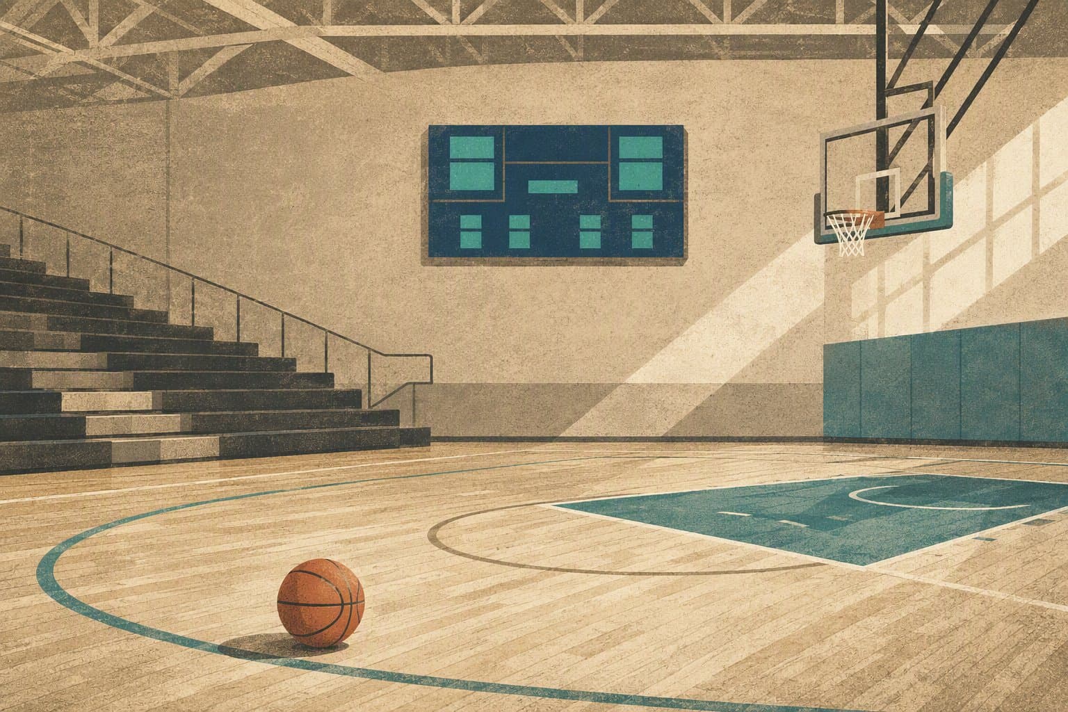 Late Comeback Falls Short - illustration, Jake Team LLC