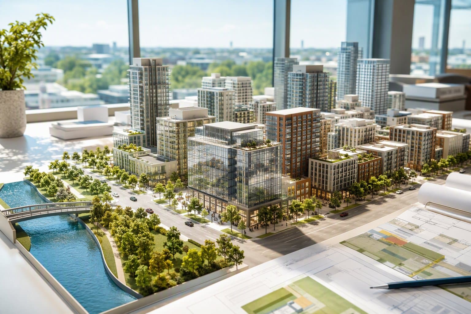 Plano development plans - illustration, Jake Team LLC