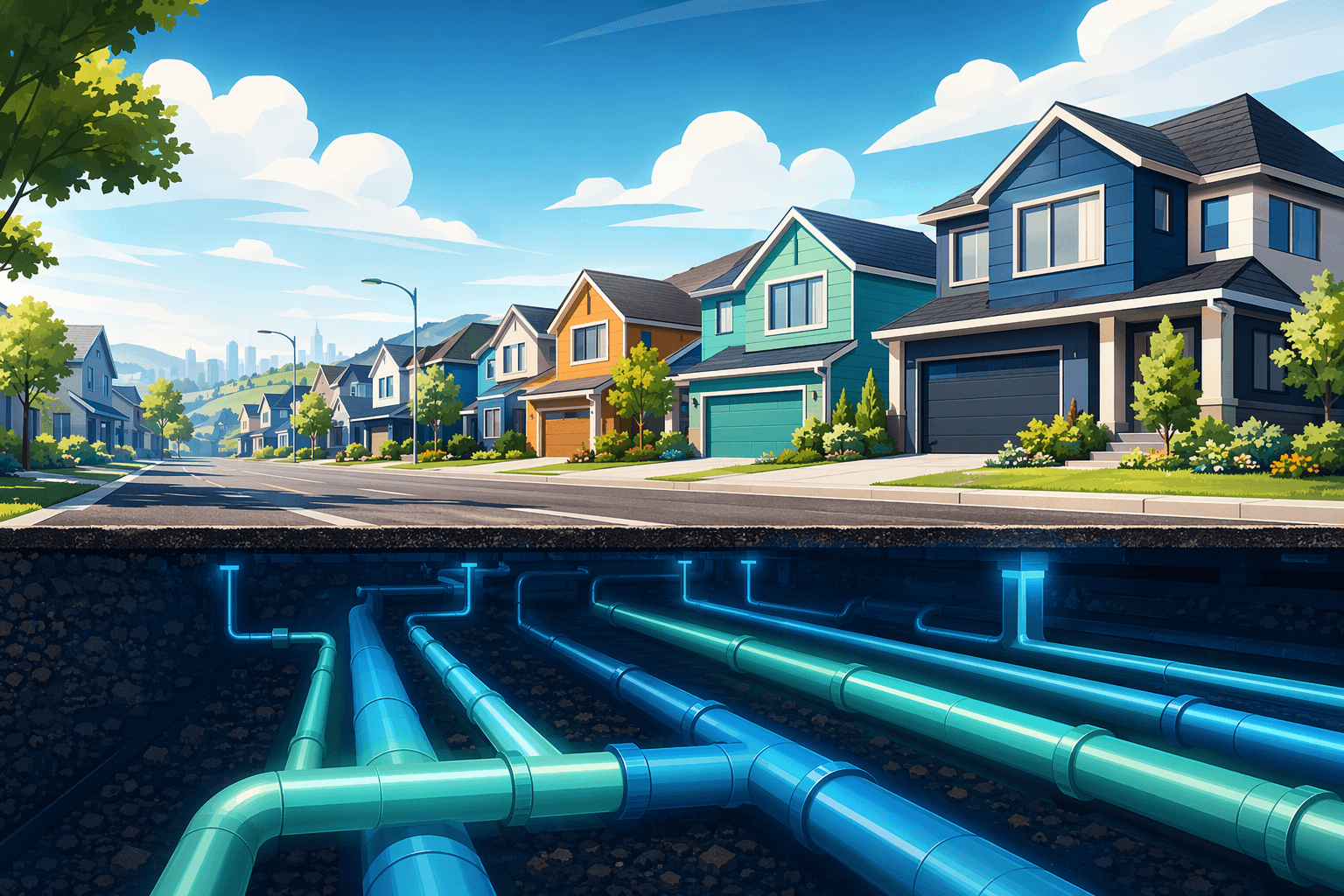 Sewer upgrades - illustration, Jake Team LLC