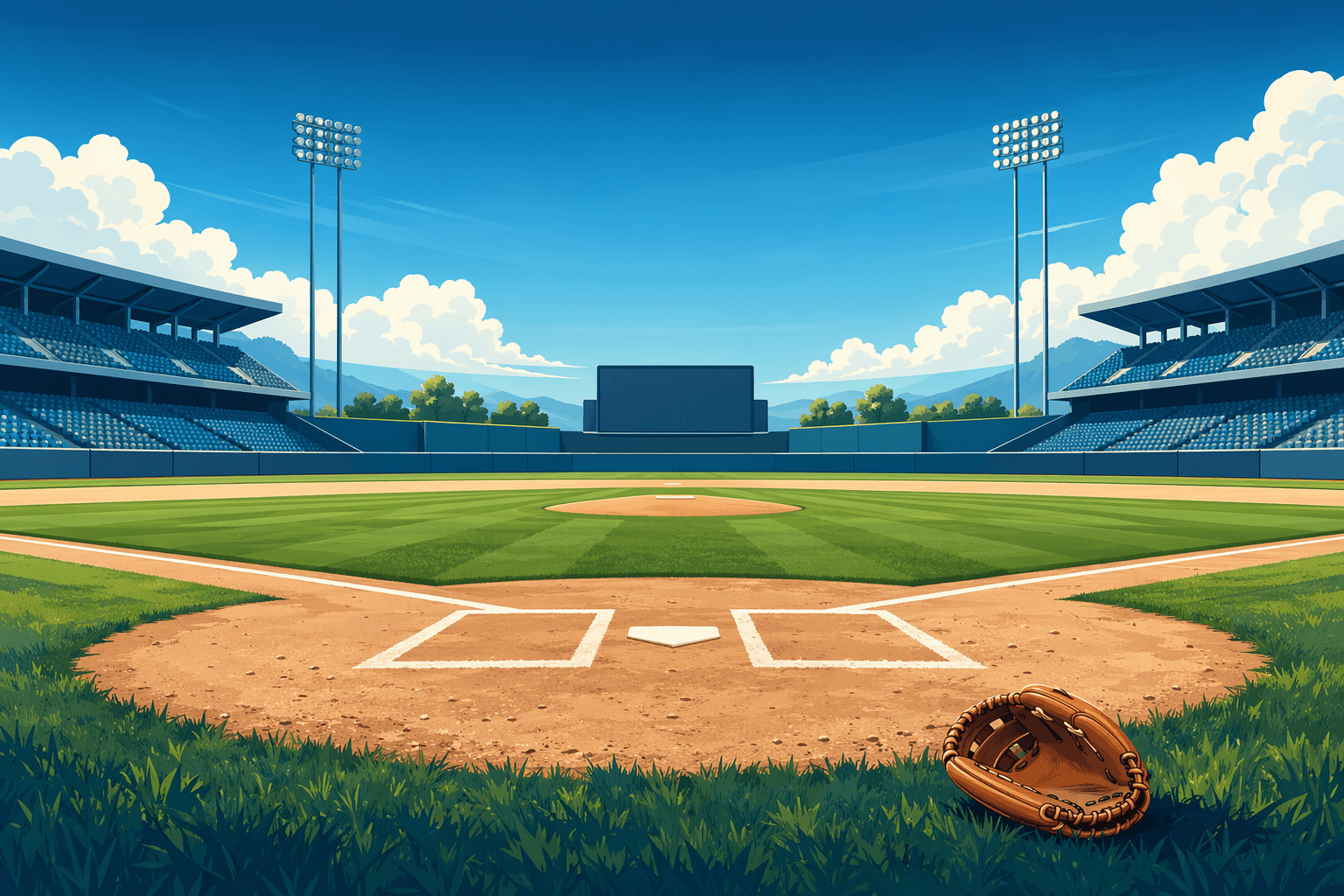 Baseball Shutout - illustration, Jake Team LLC