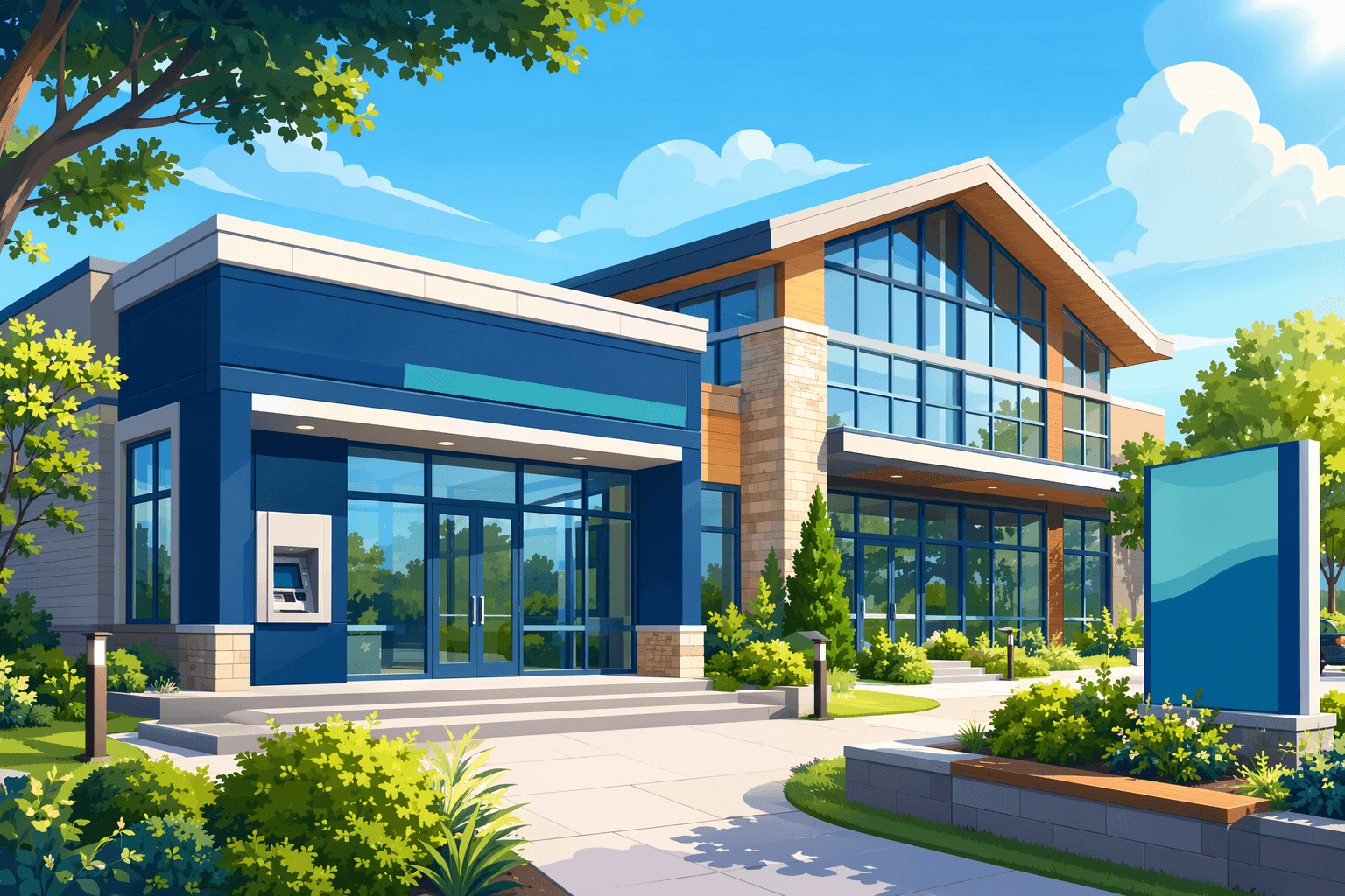 Community banking - illustration, Jake Team LLC
