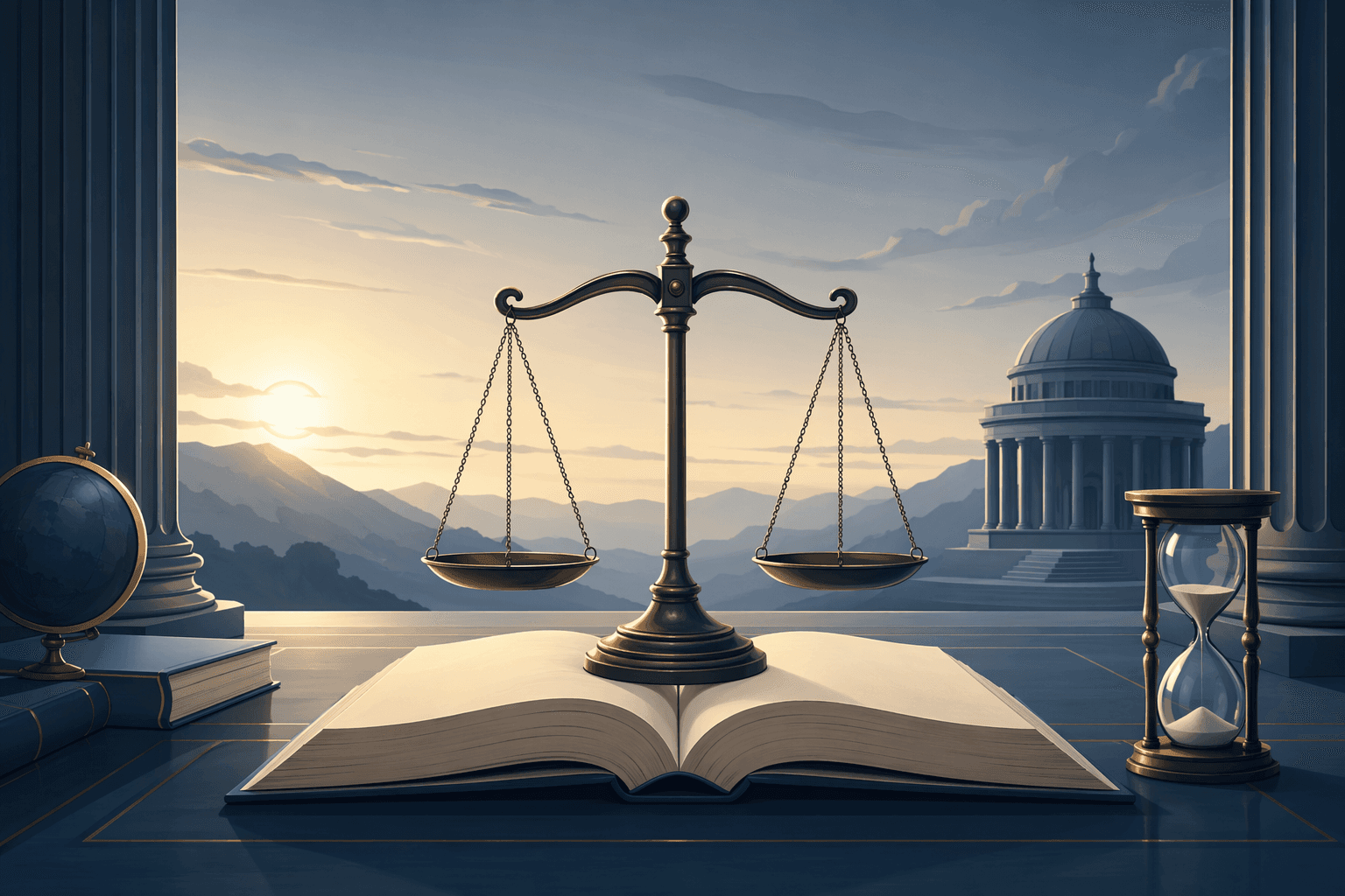 justice and education - illustration, Jake Team LLC