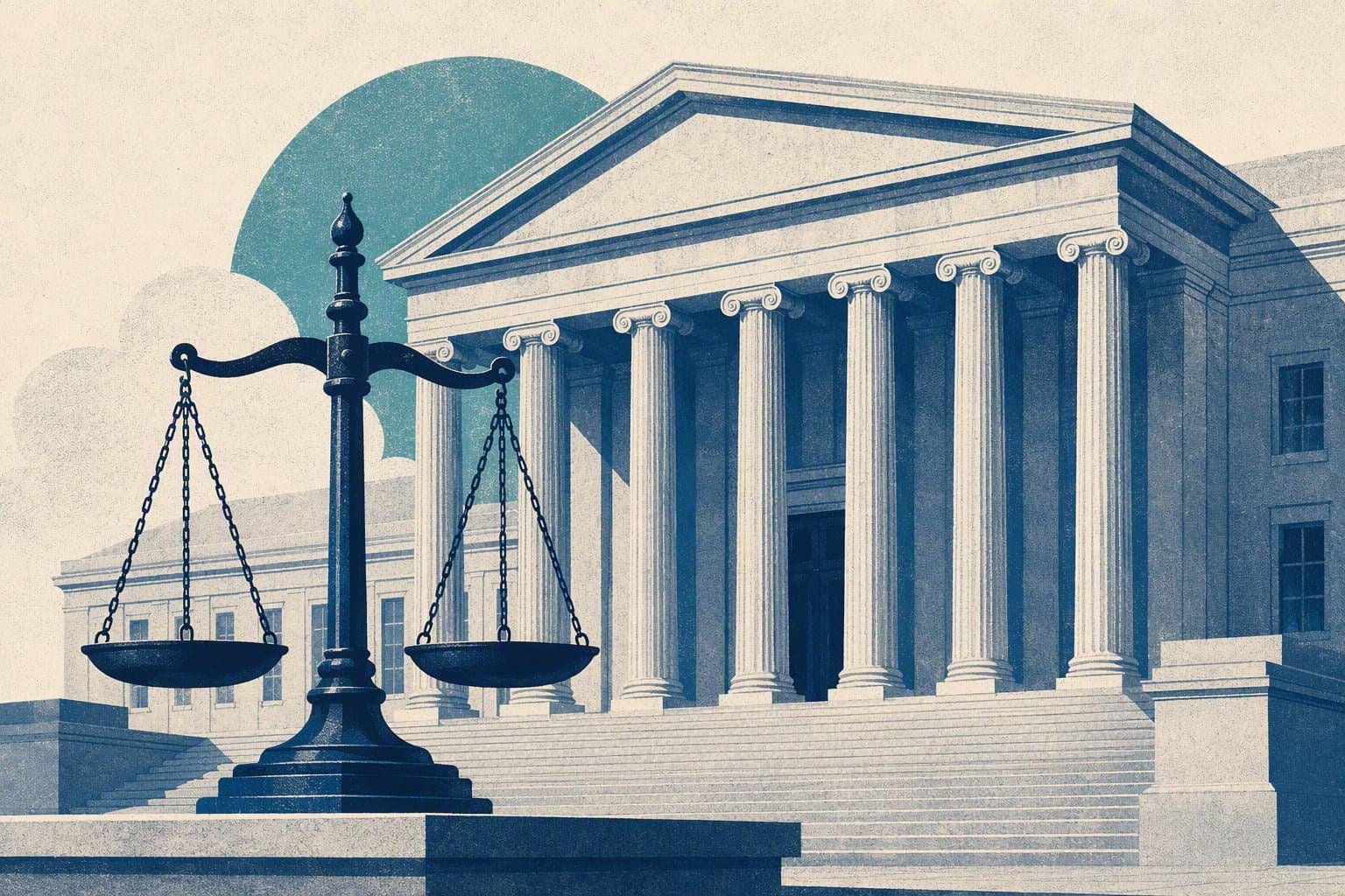 federal justice - illustration, Jake Team LLC